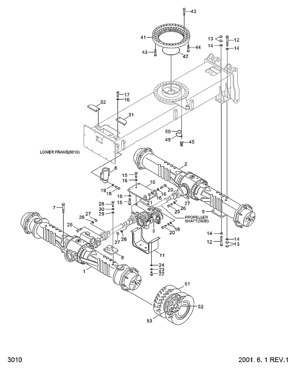 81EE-00041 Escavadeira de rodas Hyundai R95W-3