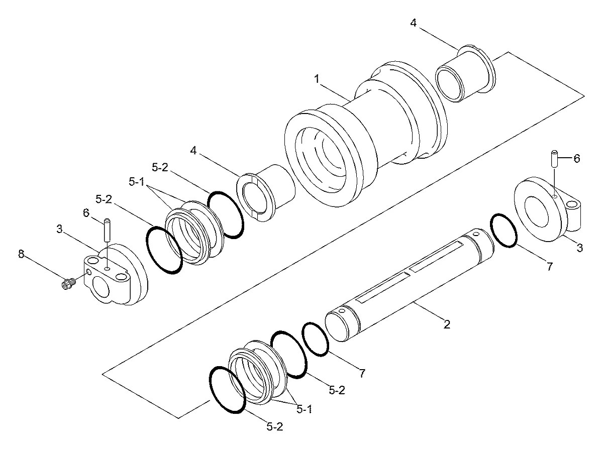 81N8-11050BG Escavadeira de esteiras Hyundai R250LC-7A