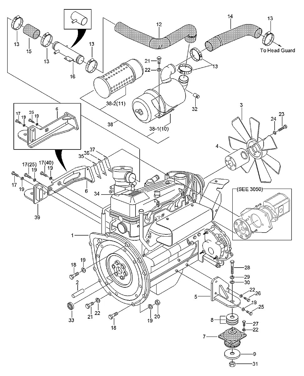 2C3203600 Empilhadeira Hyundai HLF25-II
