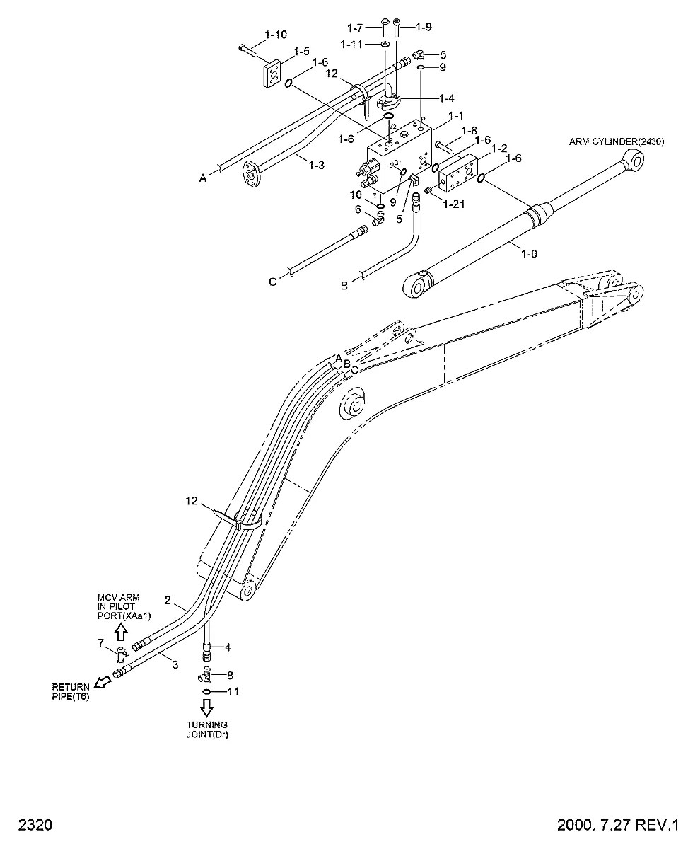 P600-042144 Escavadeira de rodas Hyundai R200W-3