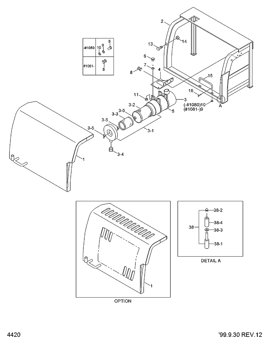 71FD-51013 Equipamento florestal Hyundai R290LC-3