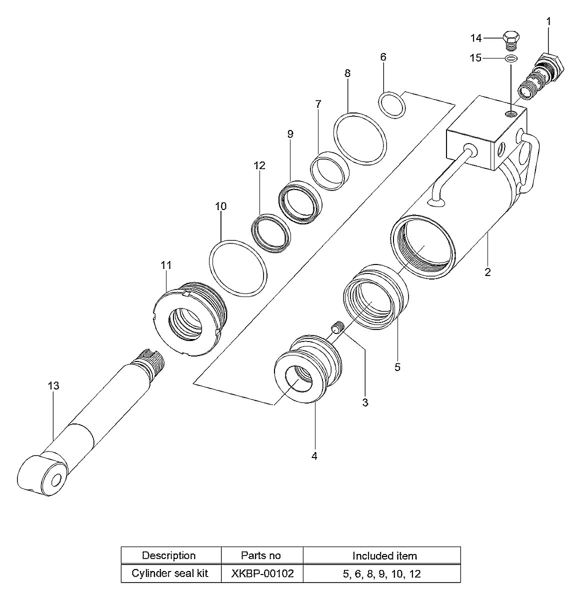 XKBP-00102 Escavadeira de esteiras Hyundai R180LC-9