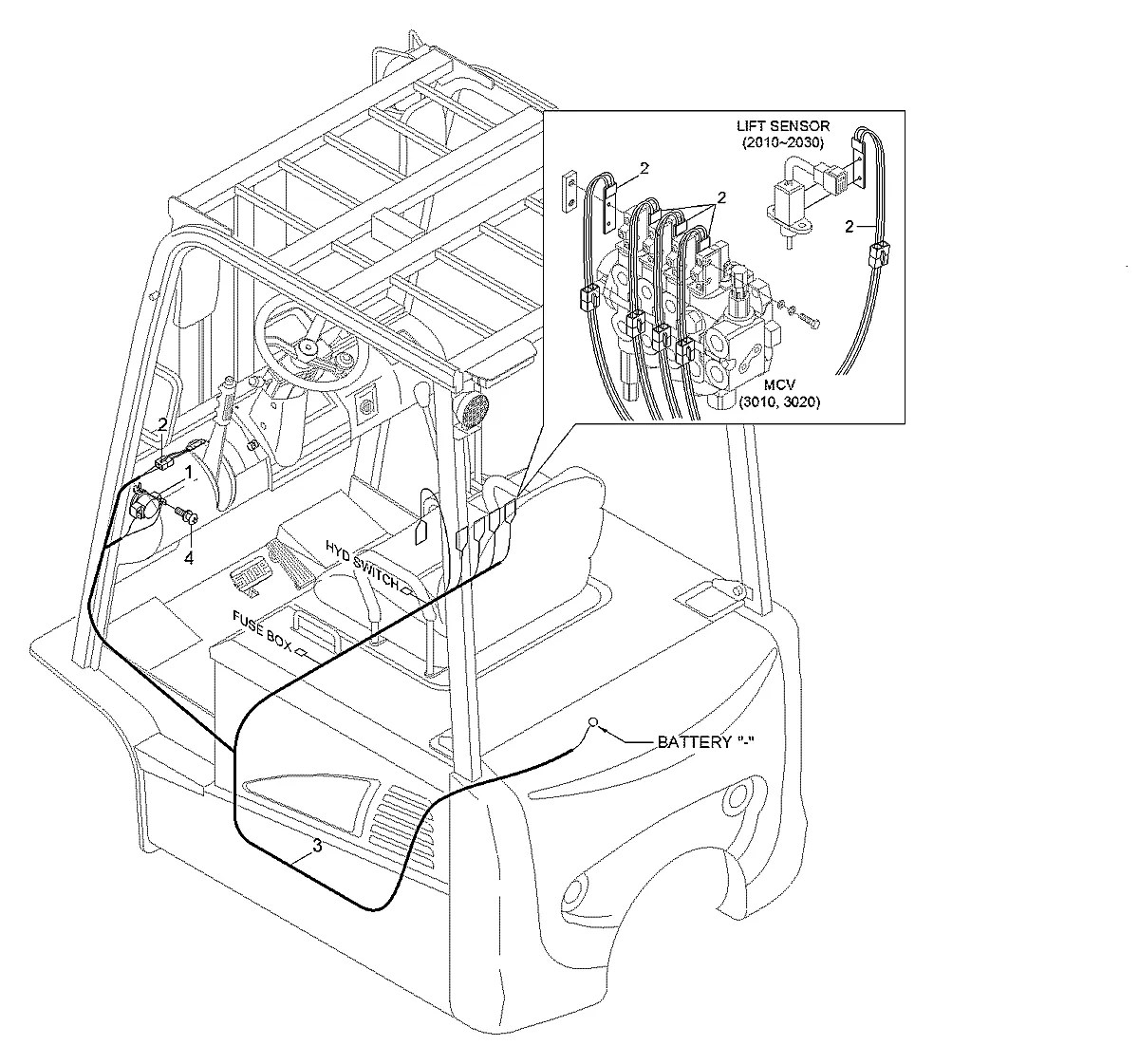 21FY-75061 Empilhadeira Hyundai 16B-7 