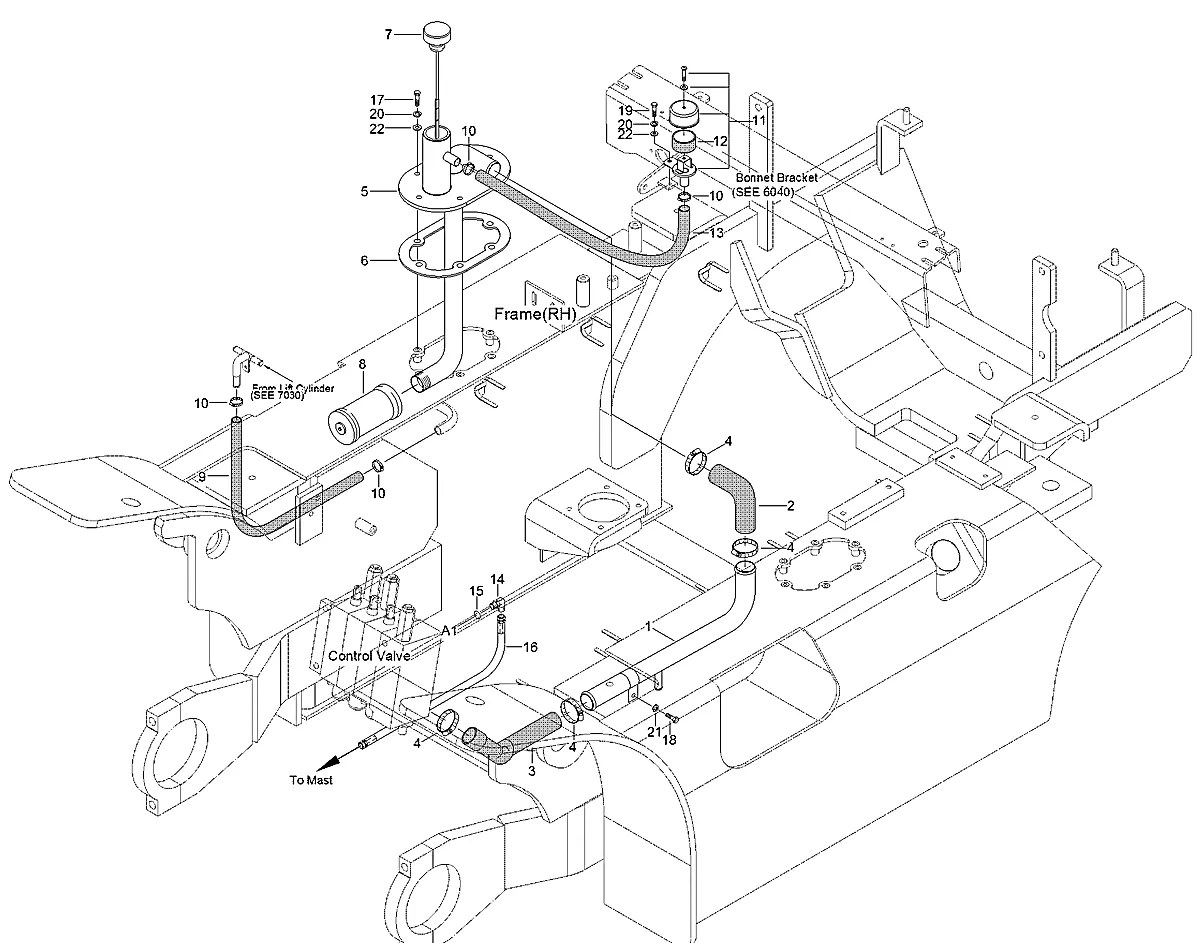 F53610071 Empilhadeira Hyundai HLF20-25-30C-II