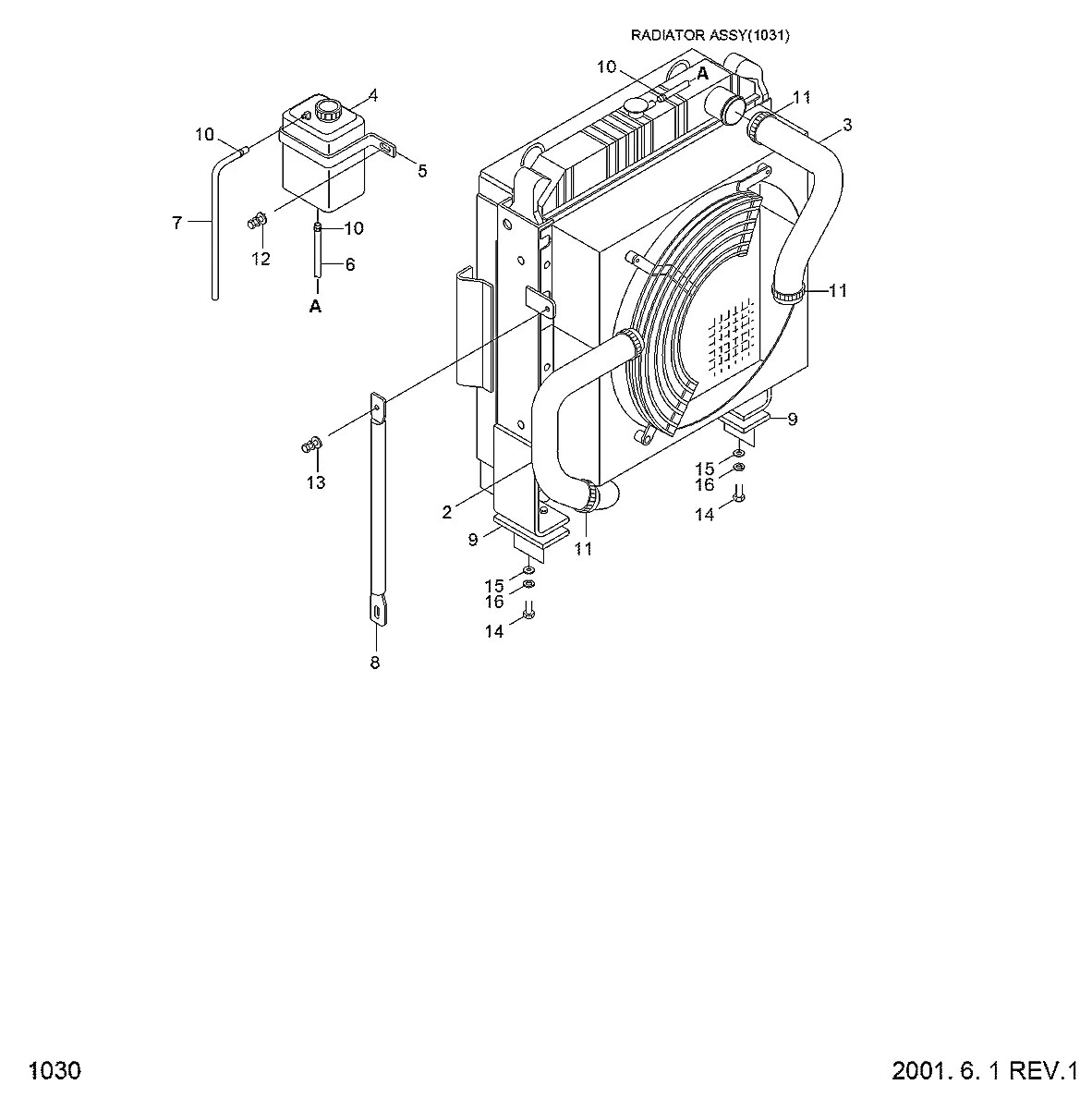 11EE-40310 Escavadeira de rodas Hyundai R95W-3