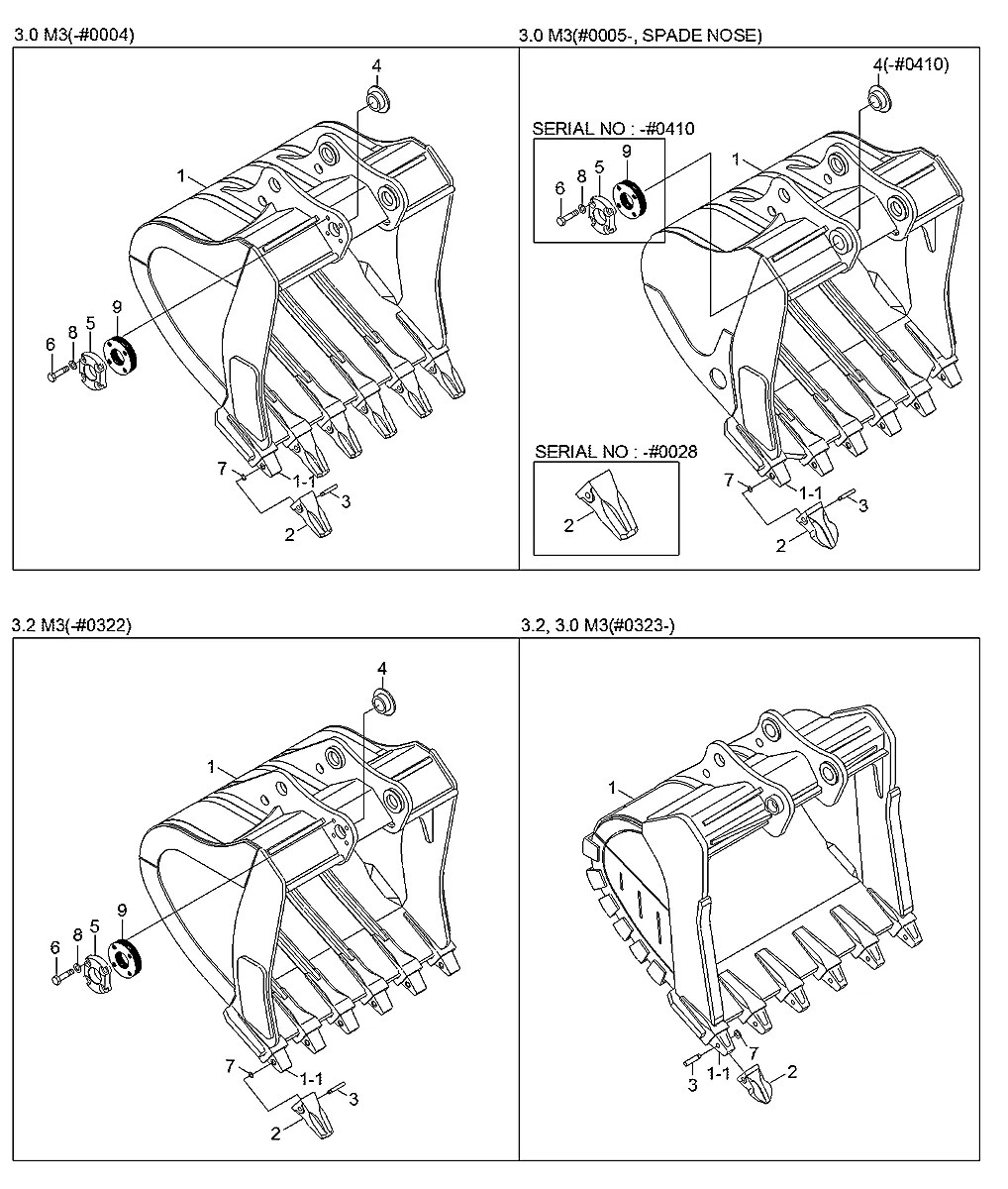 66QB-36011 Escavadeira de esteiras Hyundai R520LC-9S