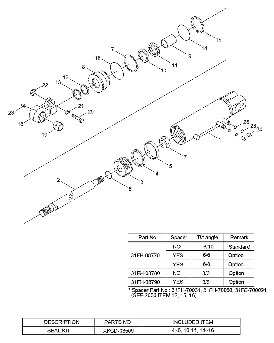 31FH-08790 Empilhadeira Hyundai 22-25-30-32-35B-9