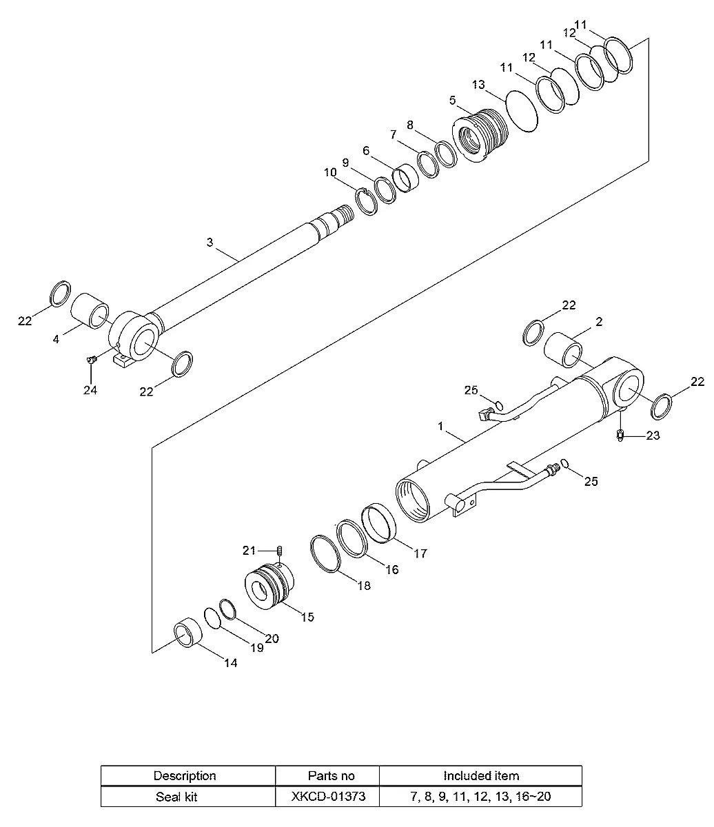 XKCD-01371 Escavadeira de esteiras Hyundai R27Z-9