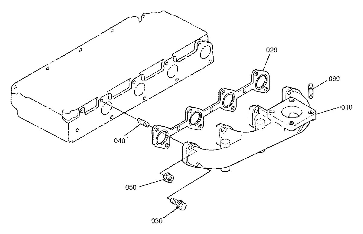 1C010-12352 Mini carregadeira Hyundai HSL850-7