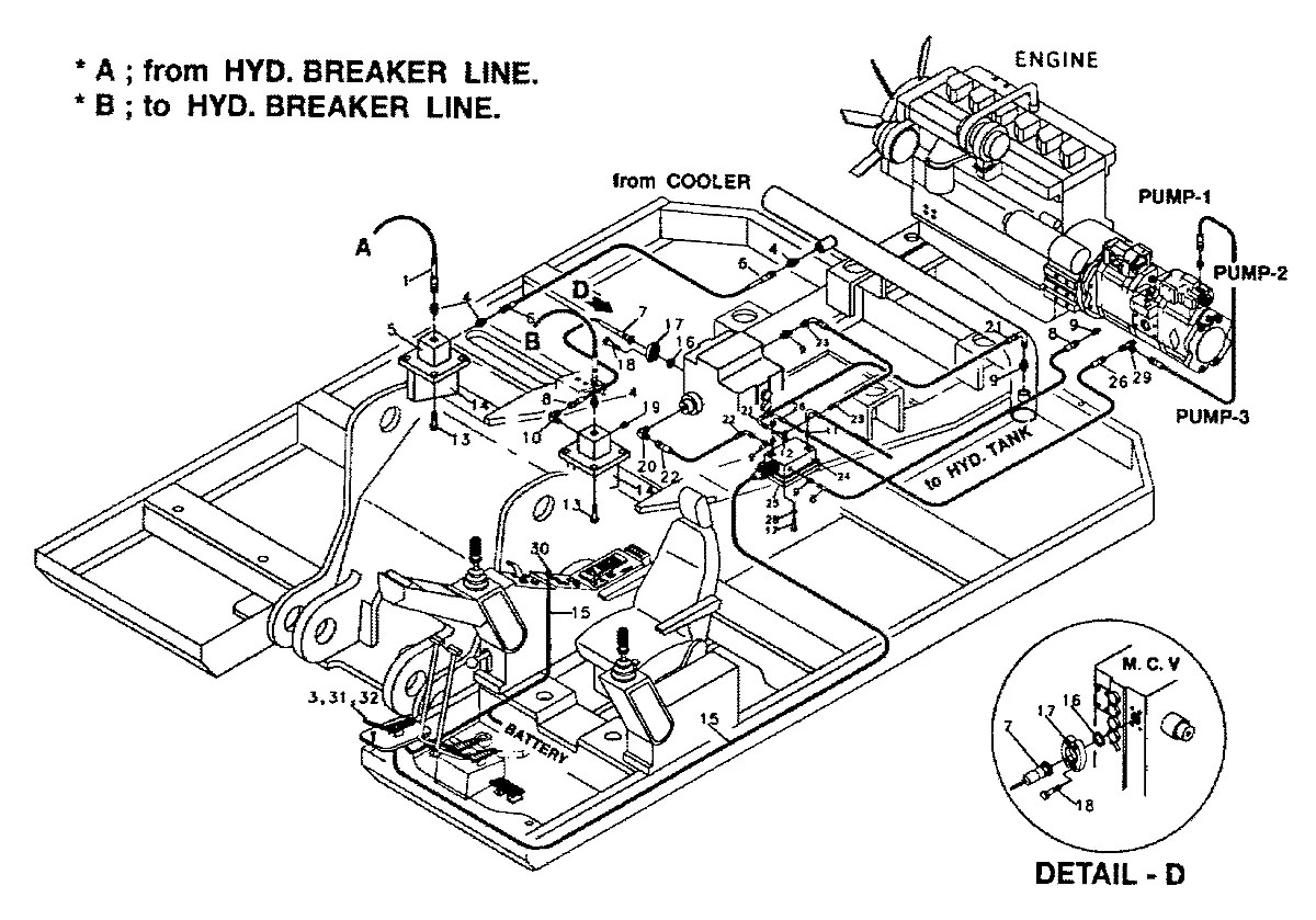004002-06006 Escavadeira de rodas Hyundai R200W