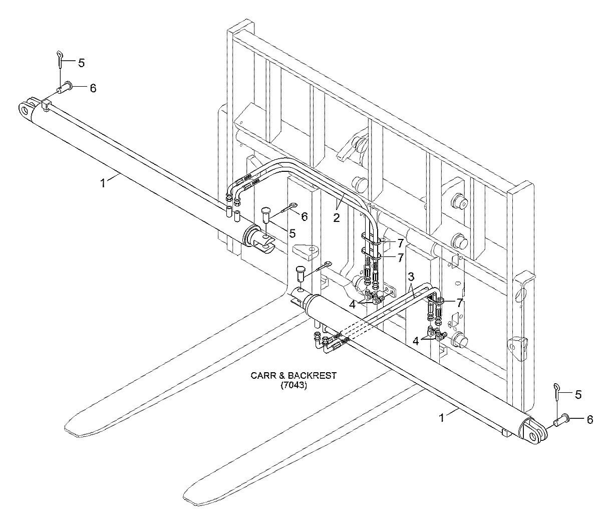 P930-064005 Empilhadeira Hyundai 45L-7A