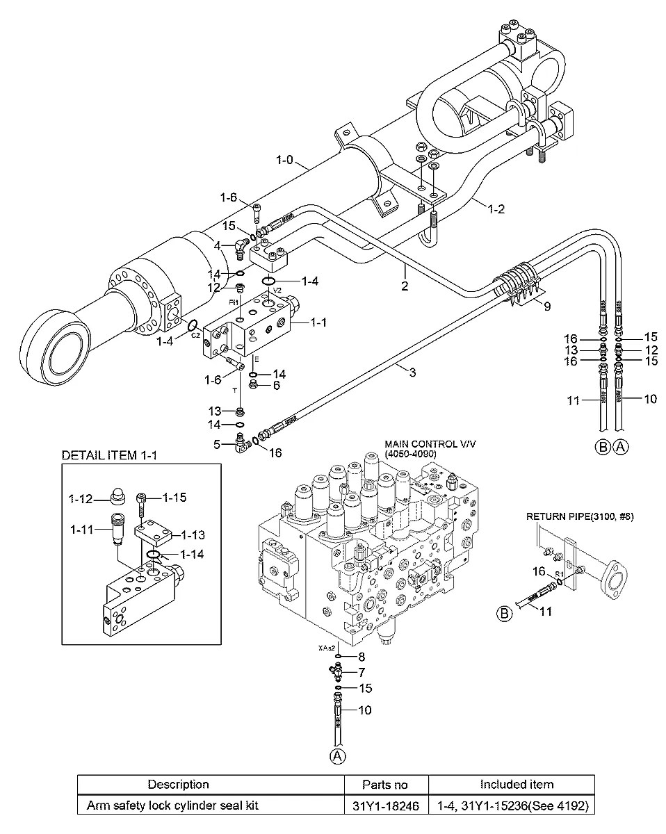 X520-110011 Escavadeira de esteiras Hyundai RC215C-7