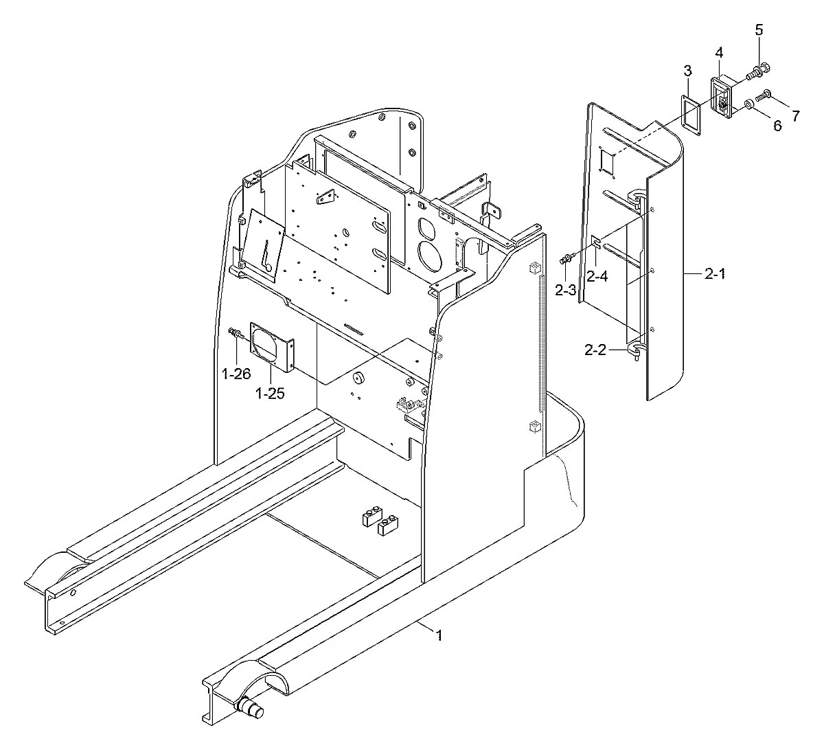 71FP-11280 Empilhadeira Hyundai 18BR-7 