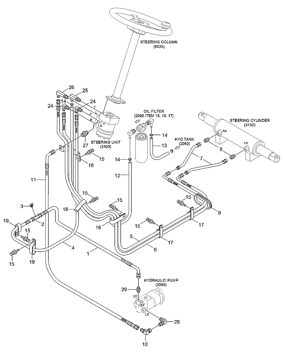 F12610120 Empilhadeira Hyundai 32BC-7