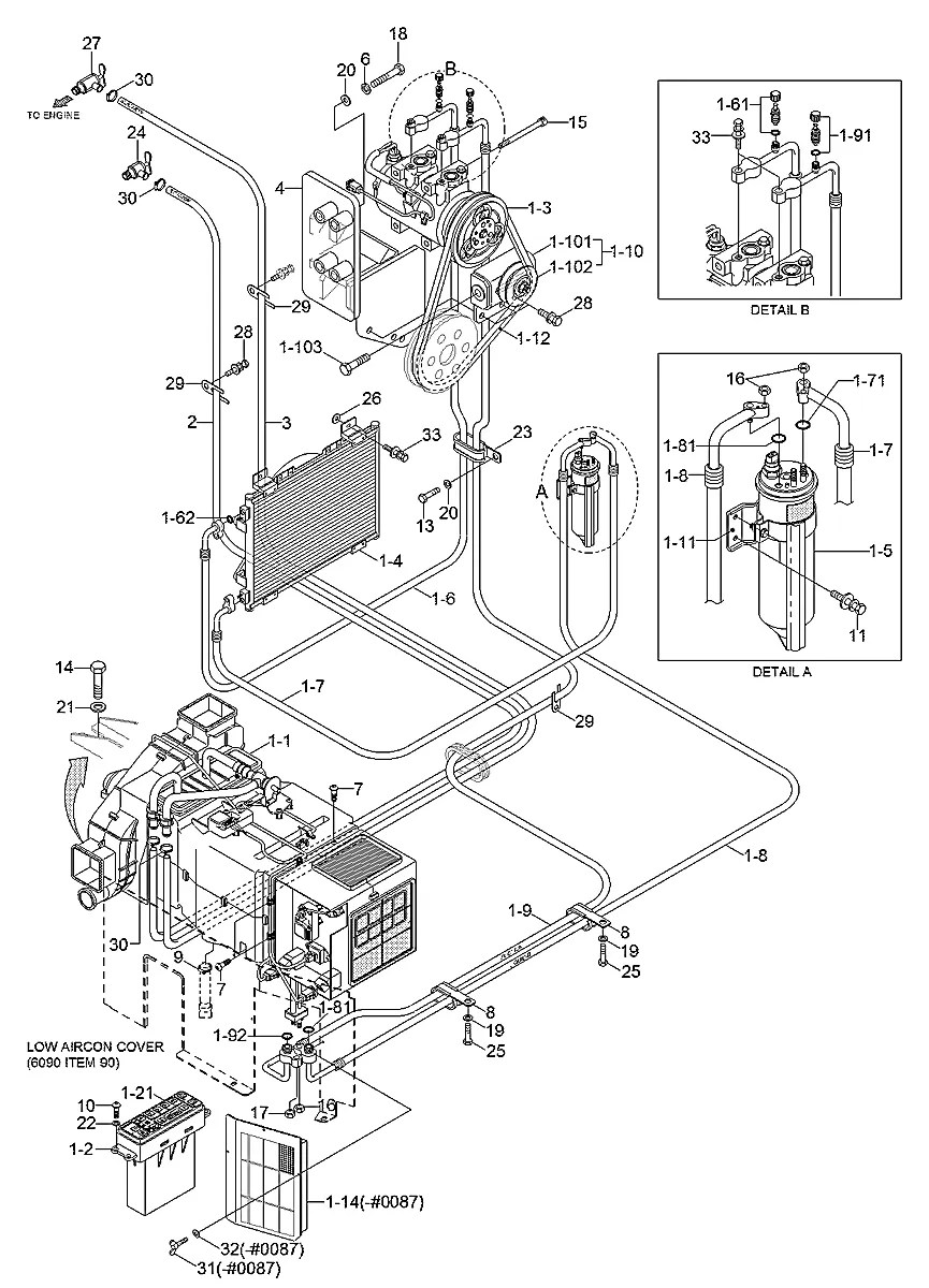 A2W00396 Escavadeira de esteiras Hyundai R500LC-7A