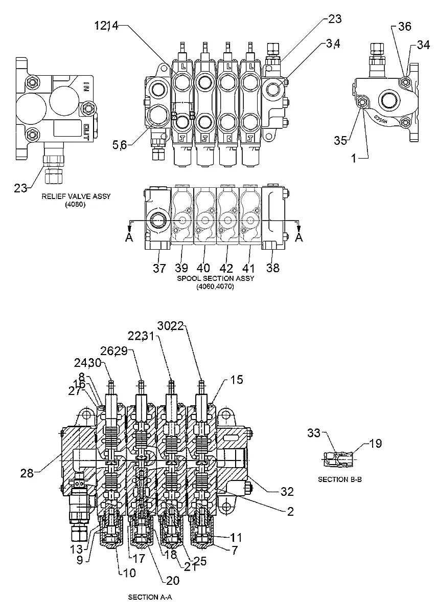 6024-44 Empilhadeira Hyundai HDF45-III