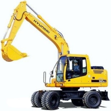 3287075 Escavadeira de rodas Hyundai R140W-7