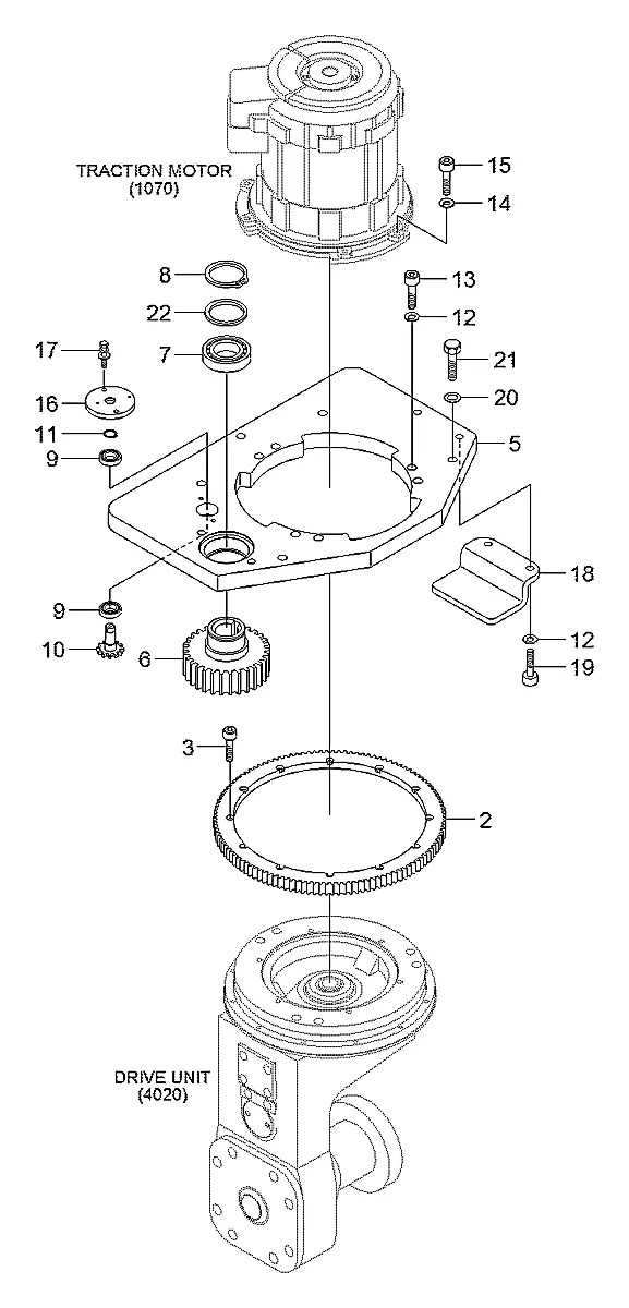 S017-140456 Empilhadeira Hyundai 15BTR-9