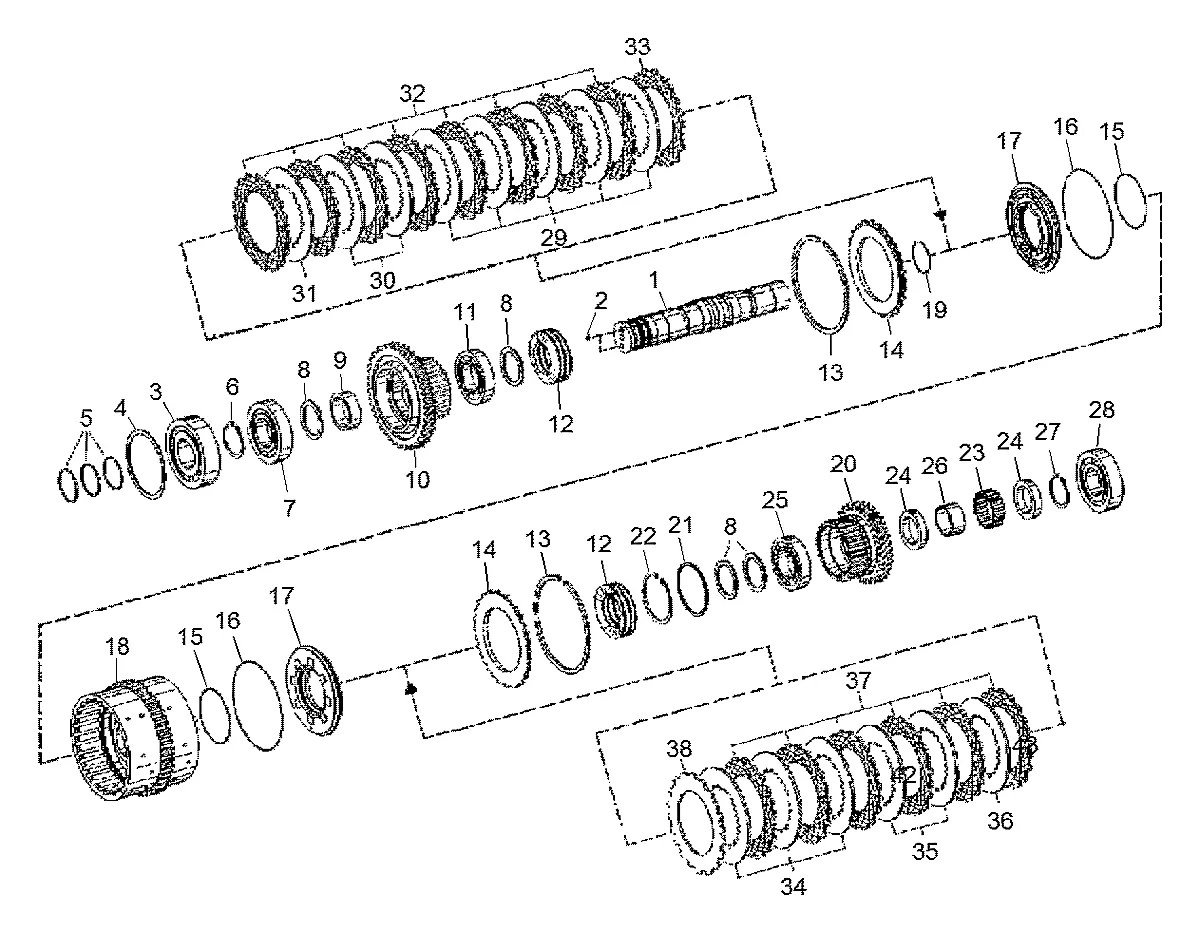 4651-151-016 Empilhadeira Hyundai HDF50-70-III