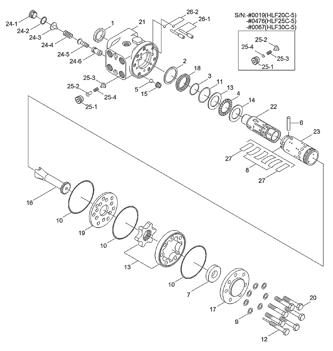 31FG-04000 Empilhadeira Hyundai HLF20-25-30C-5