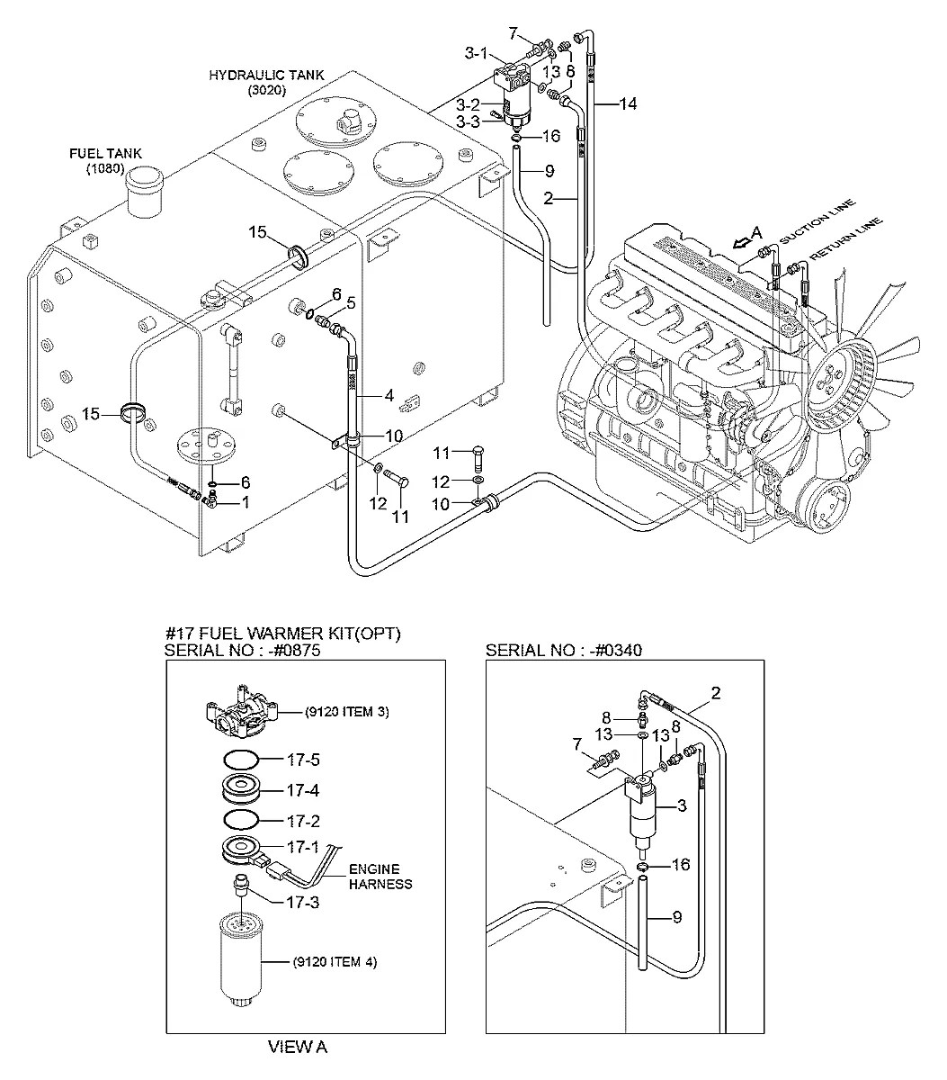 11N6-50010 Escavadeira de esteiras Hyundai R360LC-7