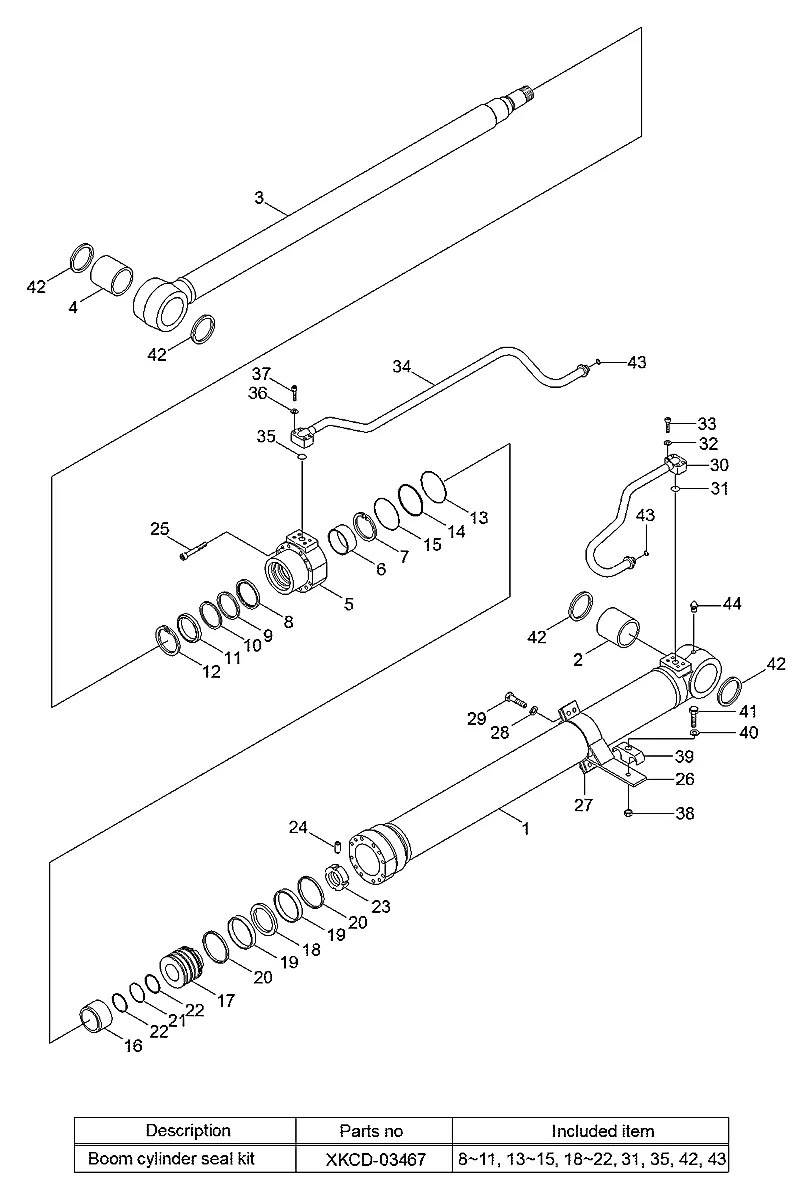 XKCD-02559 Escavadeira de esteiras Hyundai R125LCR-9A