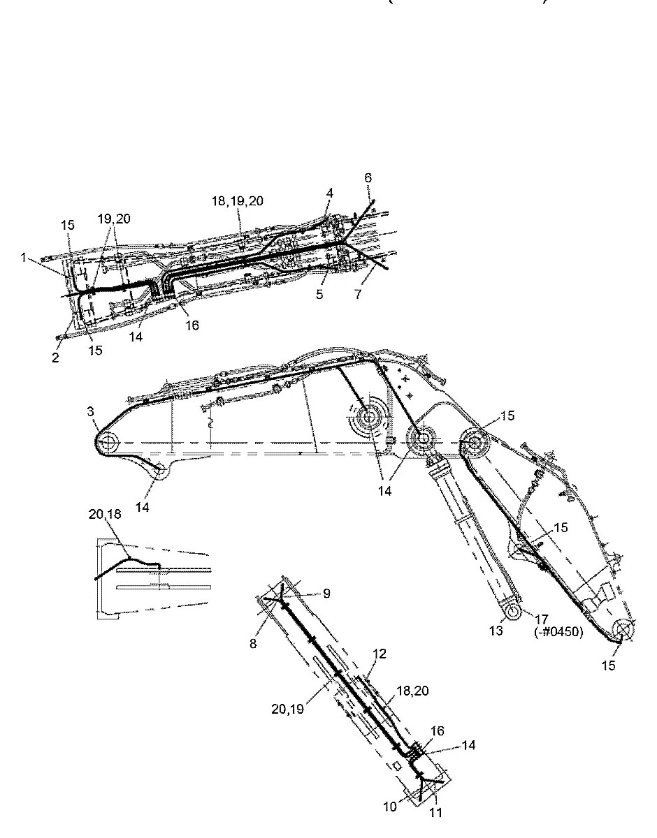 XKDA-00557 Escavadeira de esteiras Hyundai R520LC-9S