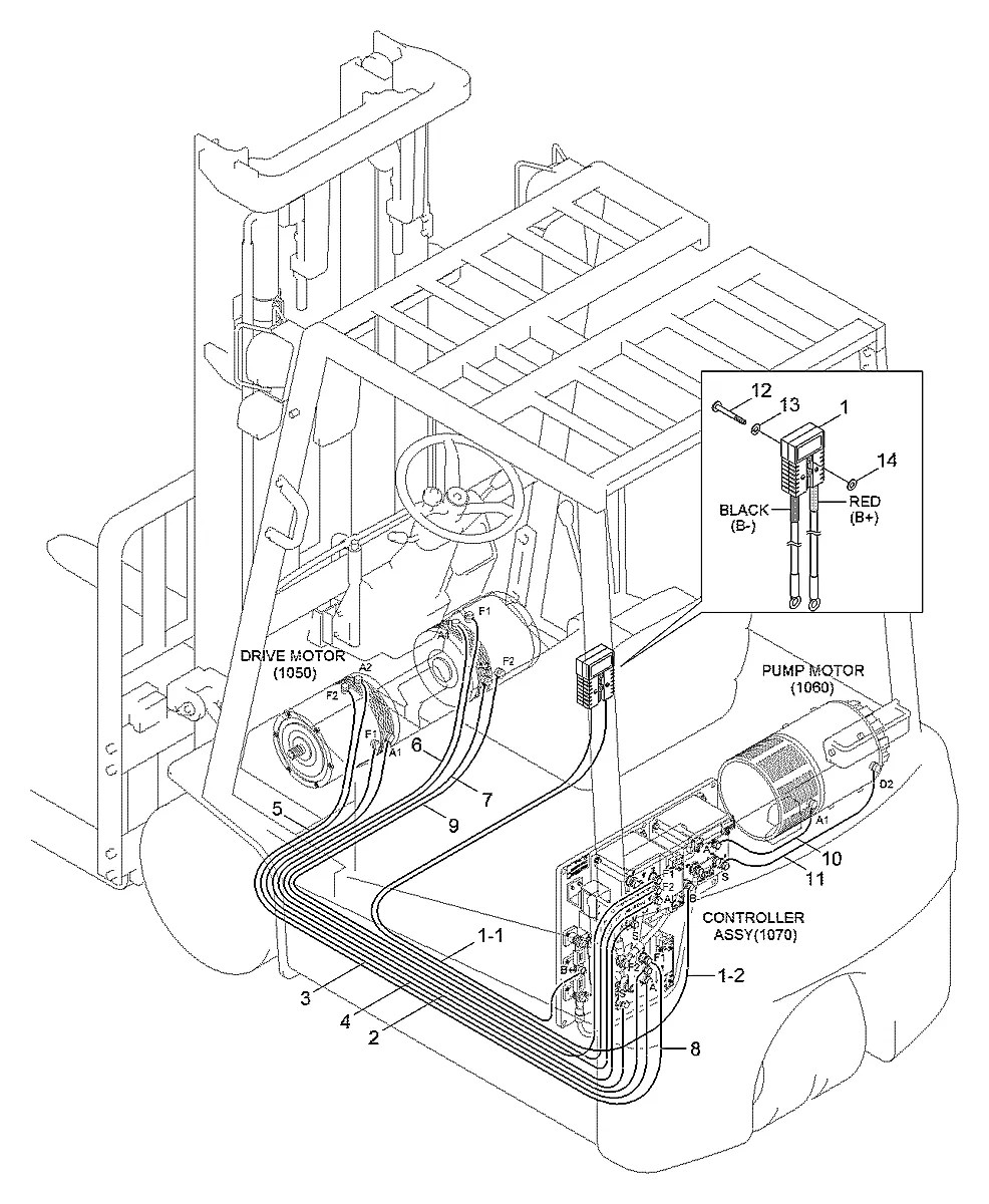 21FY-56232 Empilhadeira Hyundai HBF15-18T-5