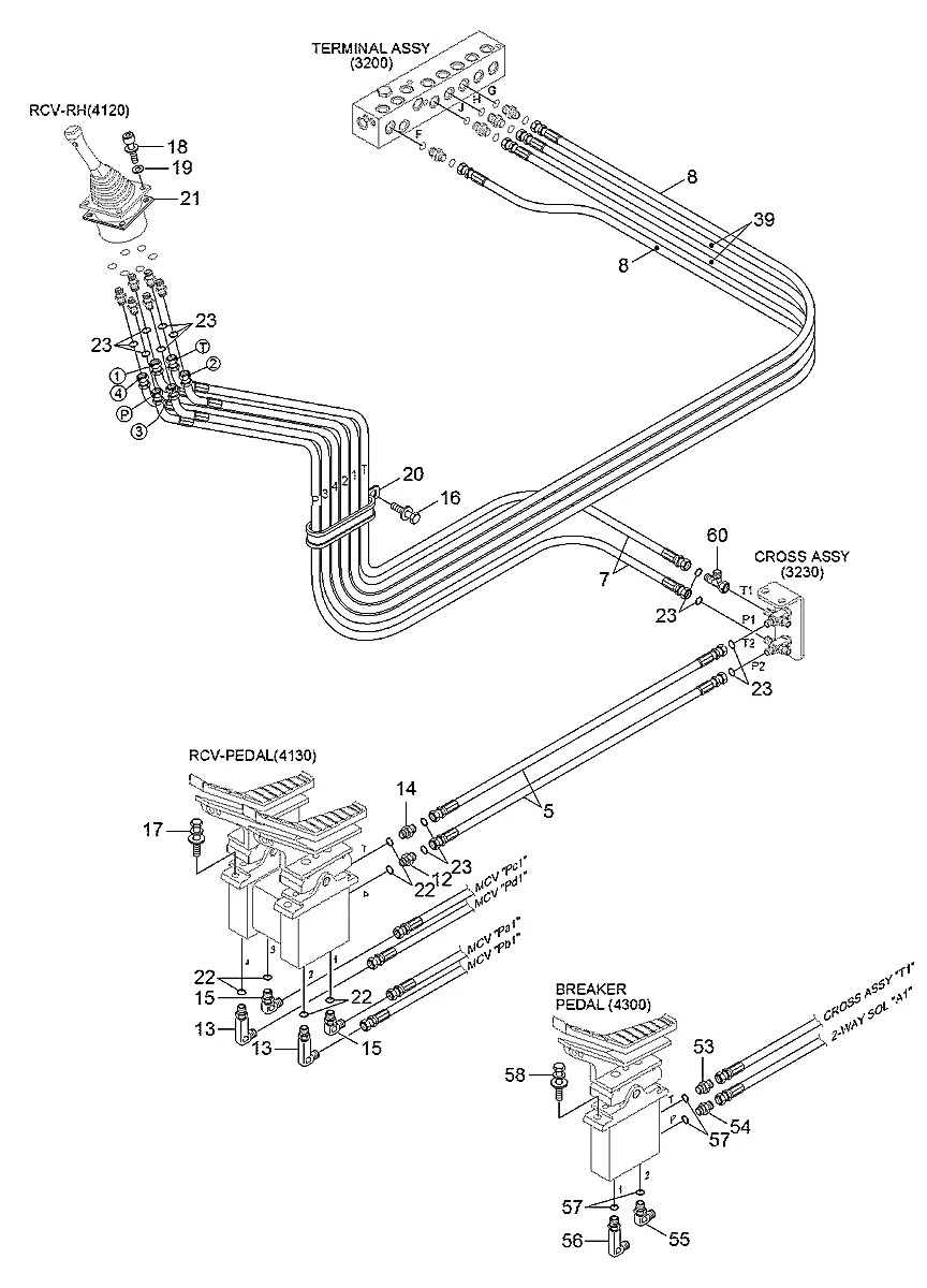 P920-042060 Escavadeira de esteiras Hyundai R125LCR-9A