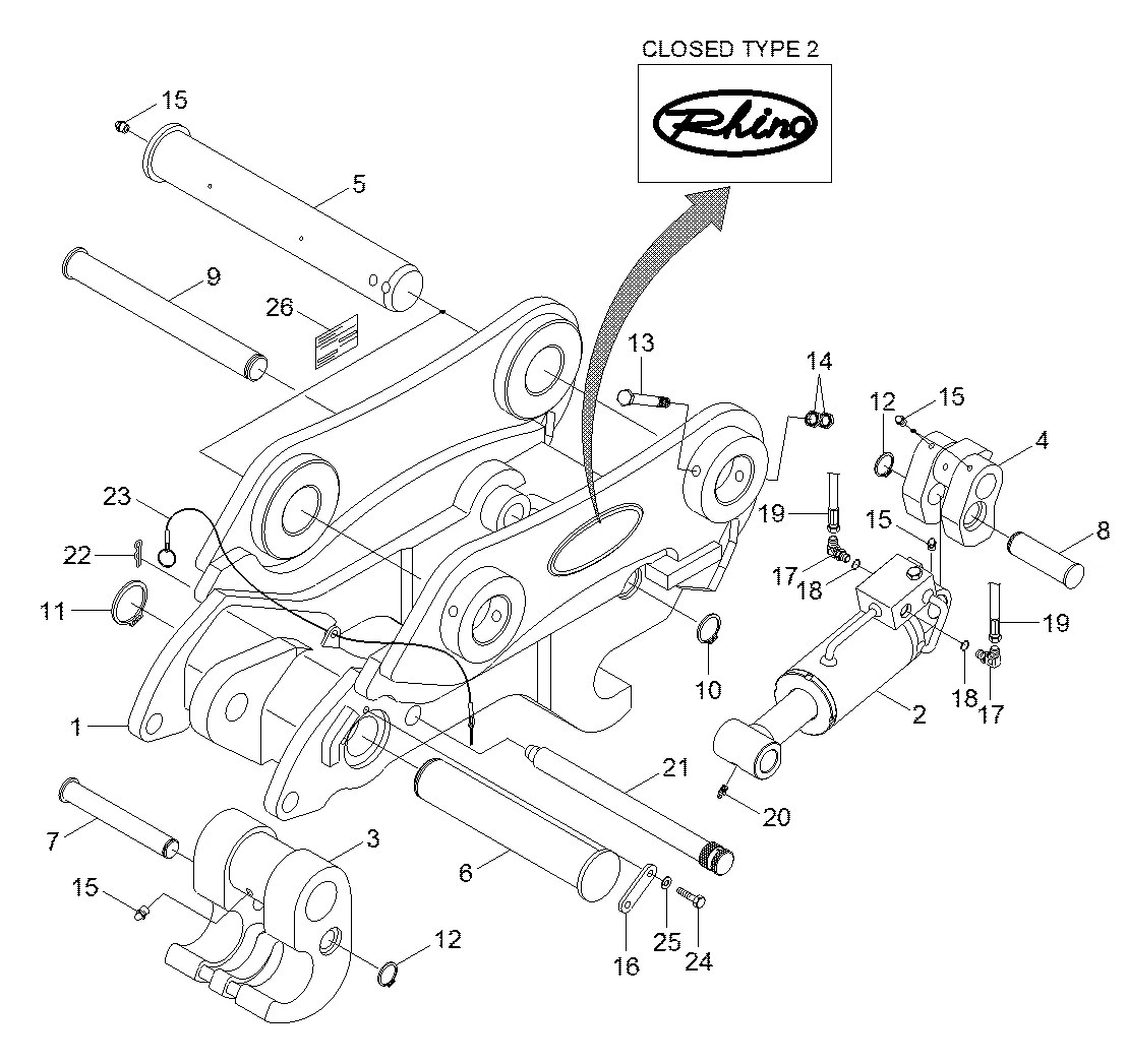 31Q4-96720 Escavadeira de esteiras Hyundai R140LC-9S