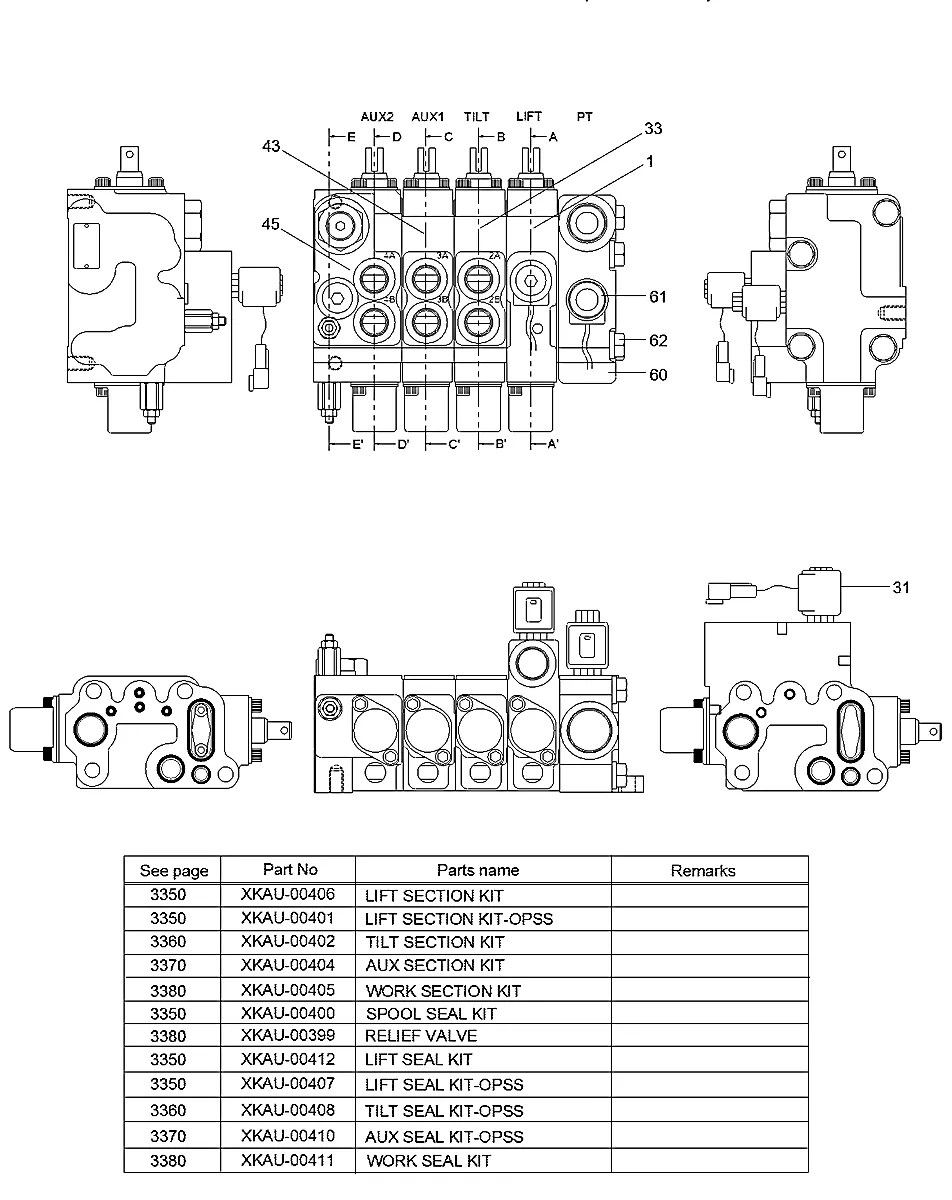 XKAU-00404 Empilhadeira Hyundai 22-25-30-33-35DA-9