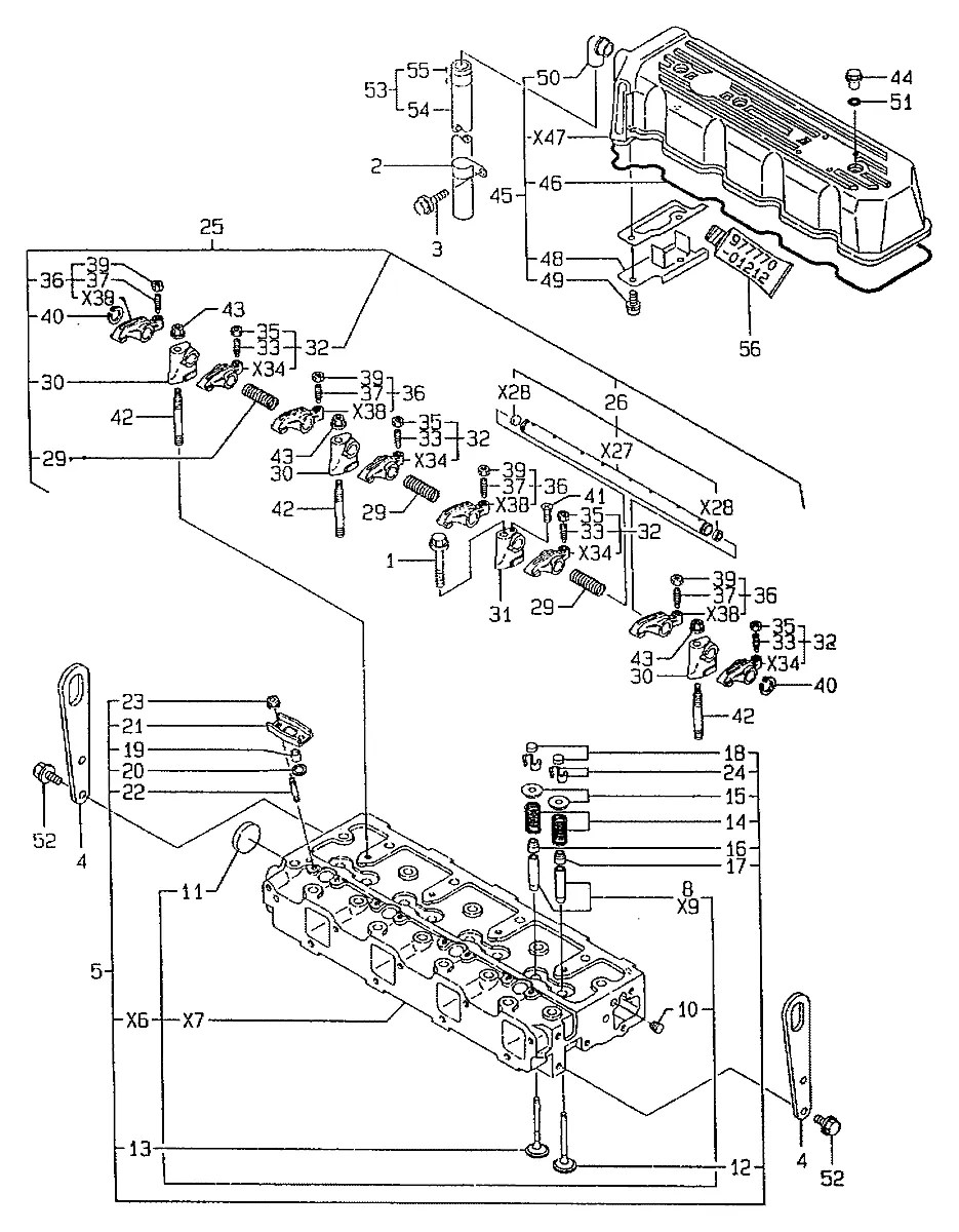 129915-03100 Escavadeira de esteiras Hyundai R55-3