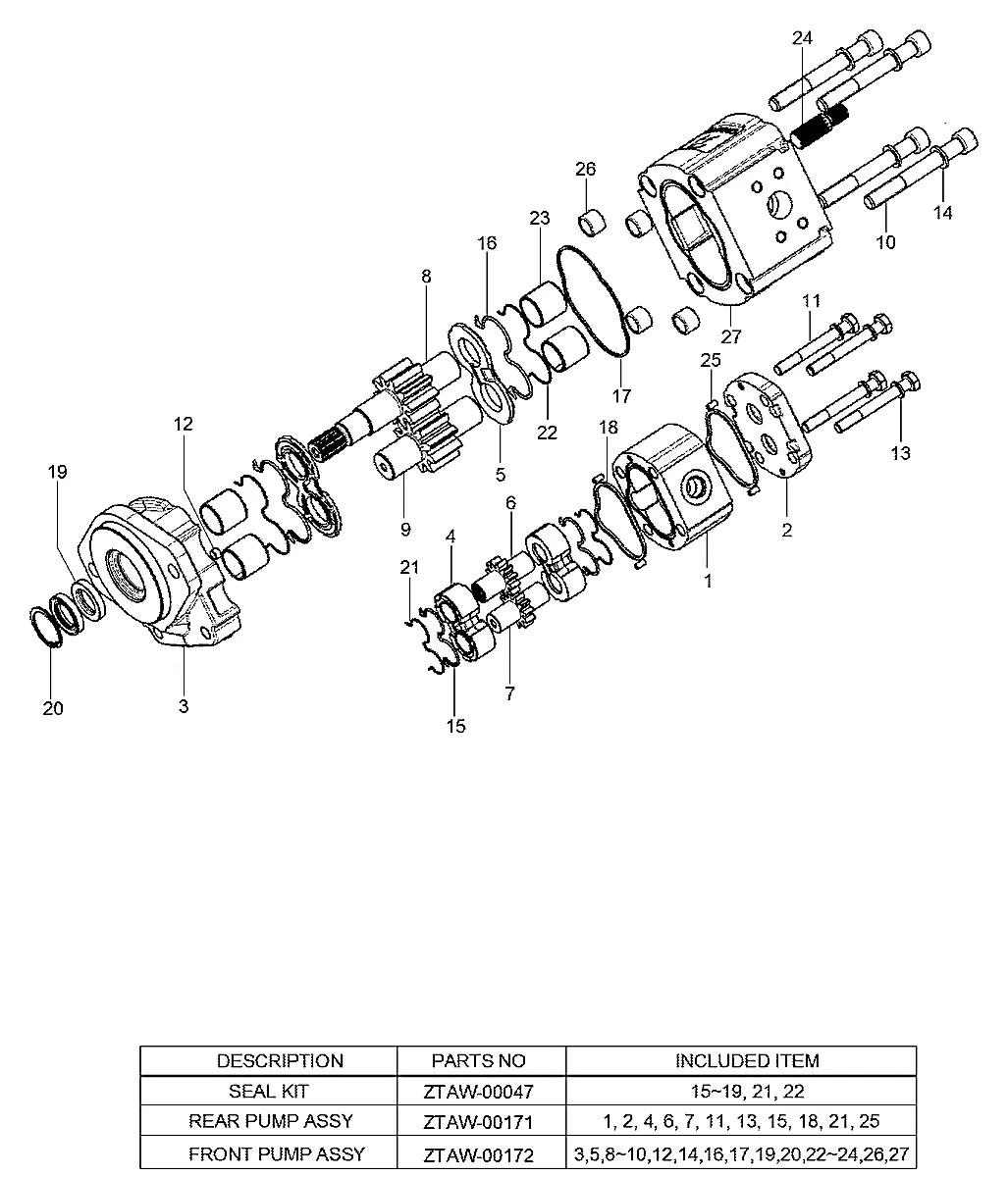 31HL-01100 Empilhadeira Hyundai 40L-7