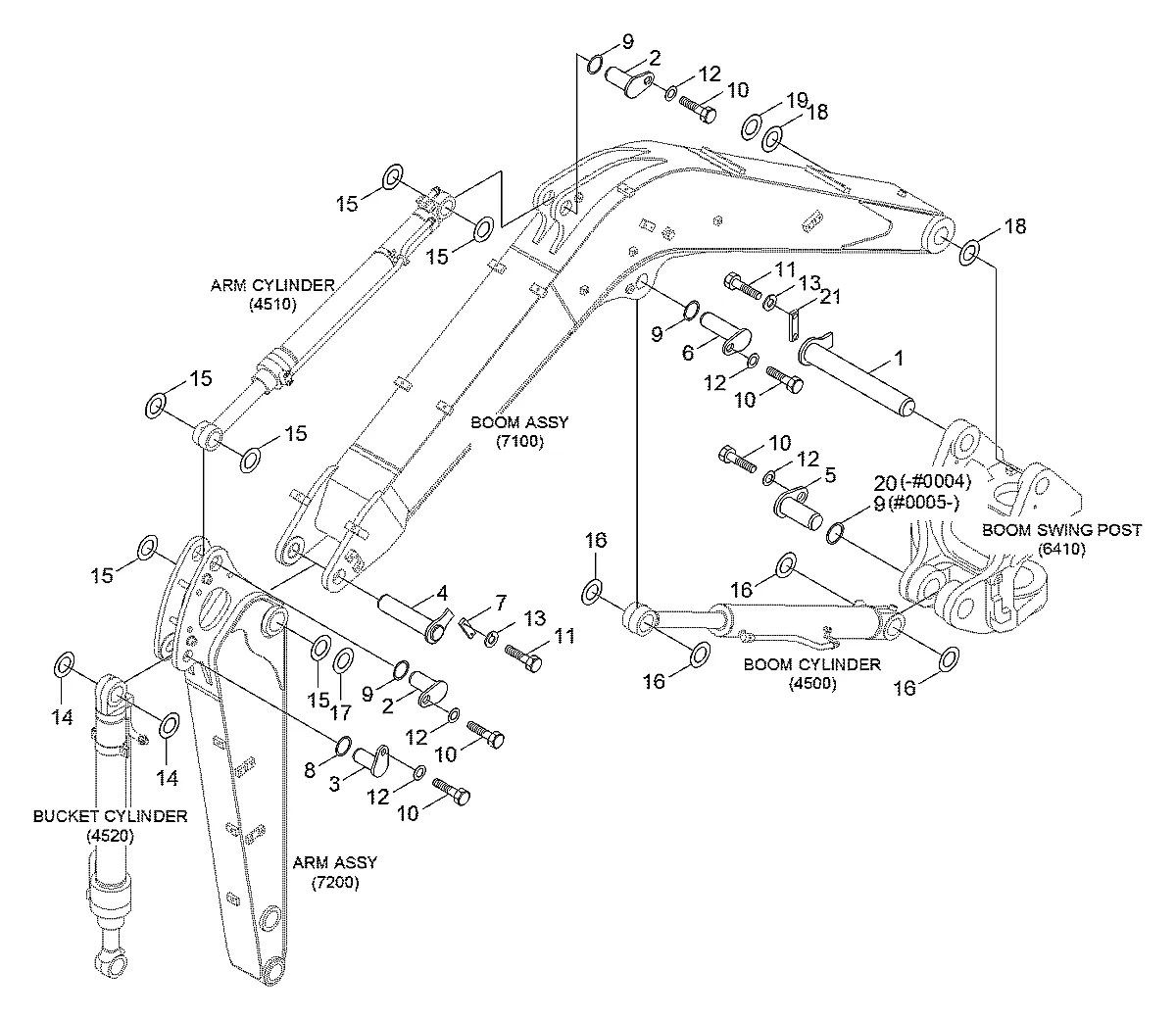 S017-120206 Escavadeira de esteiras Hyundai R80CR-9