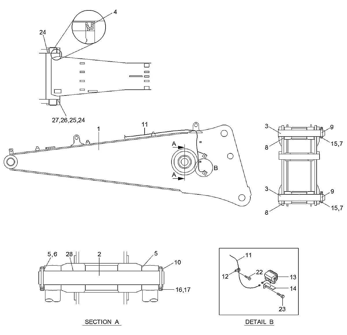 XKDA-00288 Escavadeira de esteiras Hyundai R520LC-9