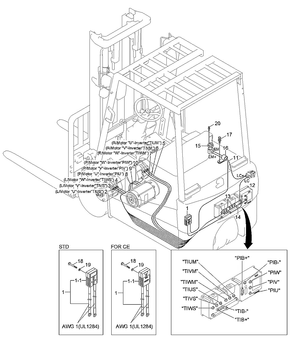 21FY-76264 Empilhadeira Hyundai 18BT-7