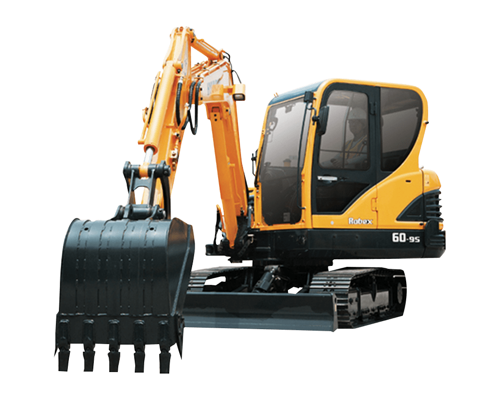 ZGBH-00056 Escavadeira de esteiras Hyundai R60CR-9A