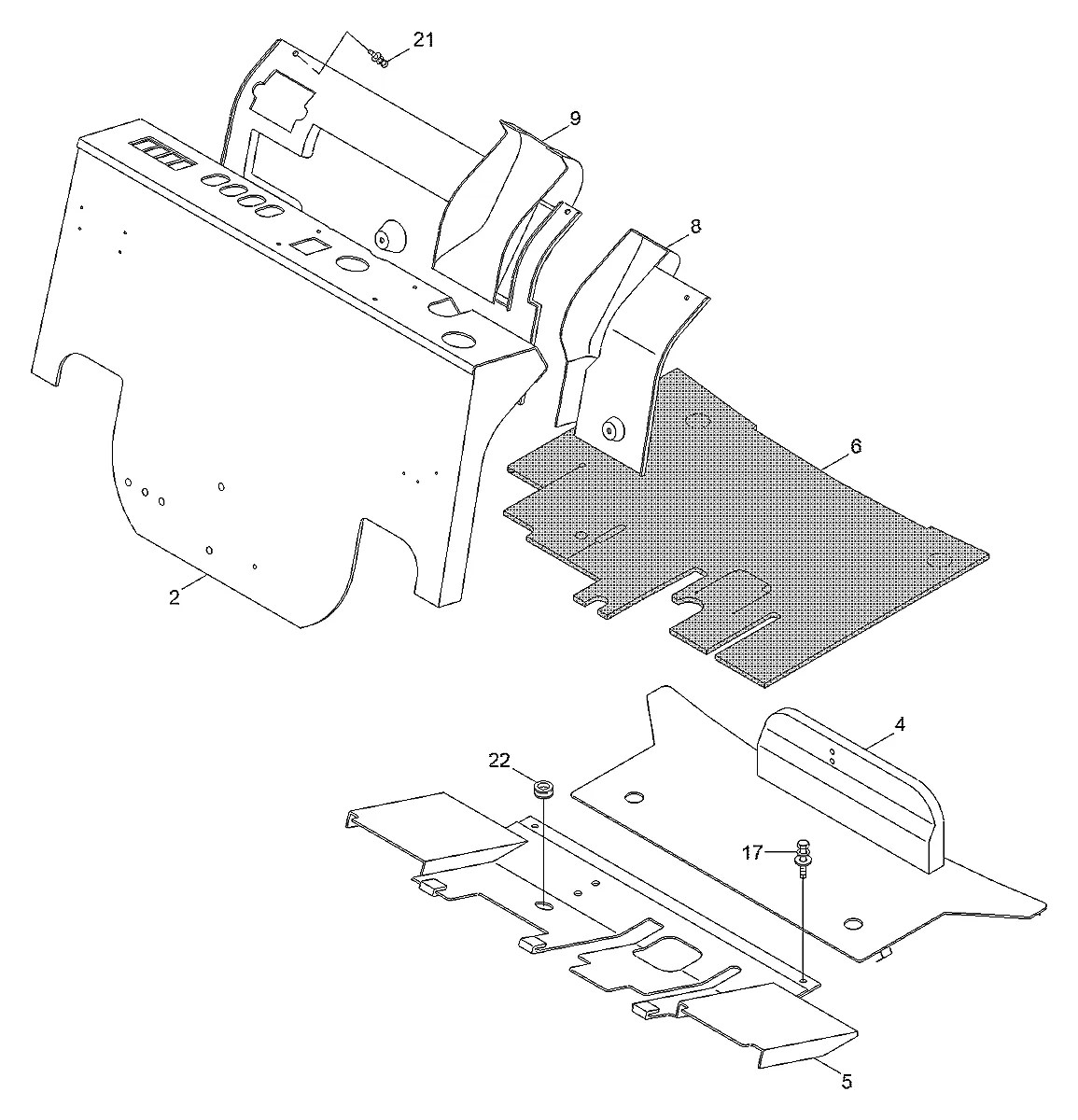 71FK-10081 Empilhadeira Hyundai HLF30C-5
