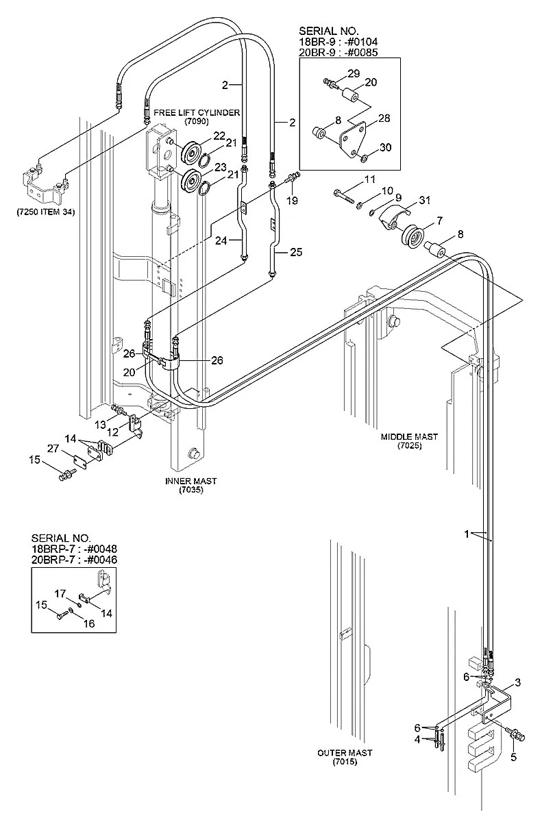 P910-044112 Empilhadeira Hyundai 15-18-20-23BRP-7