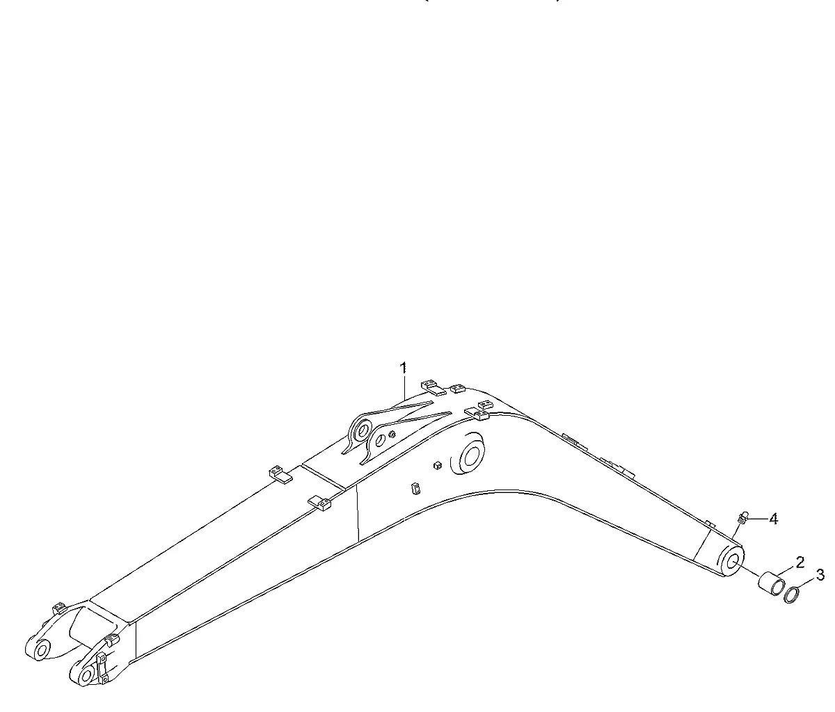 61KH-73040 Escavadeira de esteiras Hyundai R180LC-9A