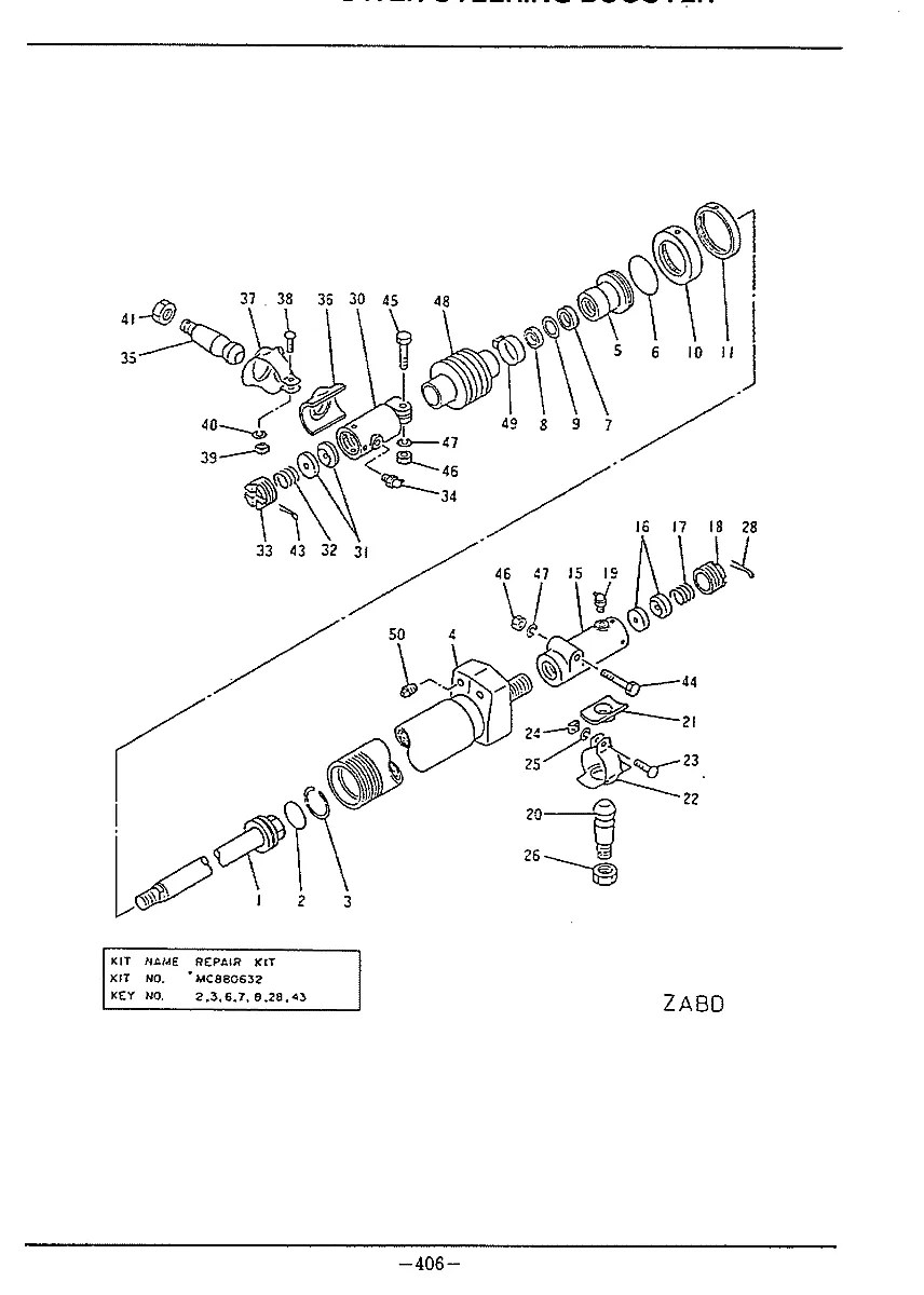 MF66514346 Guindaste Hyundai HC50E