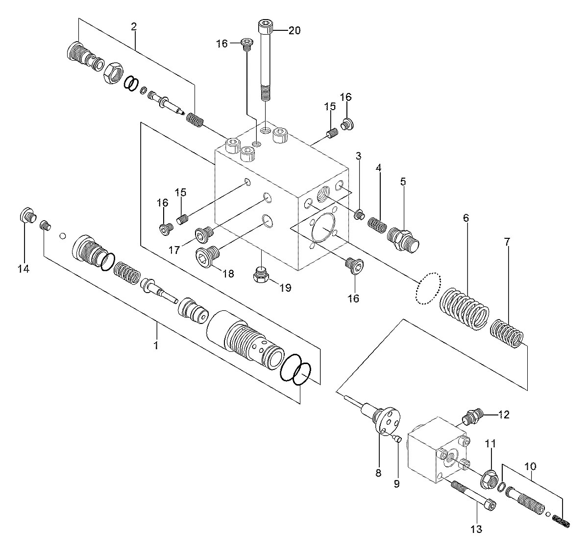 0065284 Escavadeira de esteiras Hyundai R360LC-3