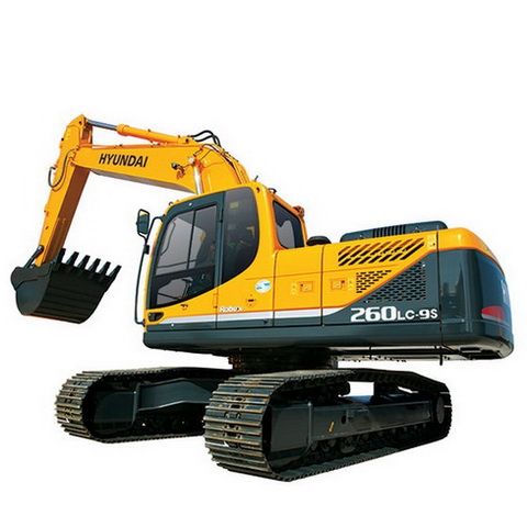 81Q7-10011 Escavadeira de esteiras Hyundai RB260LC-9S