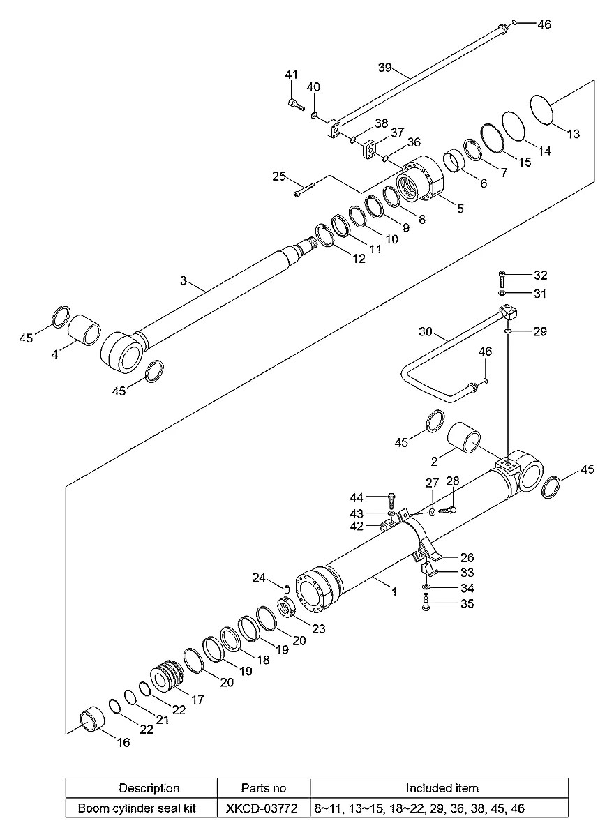 XKCD-03443 Escavadeira de esteiras Hyundai RD80-7