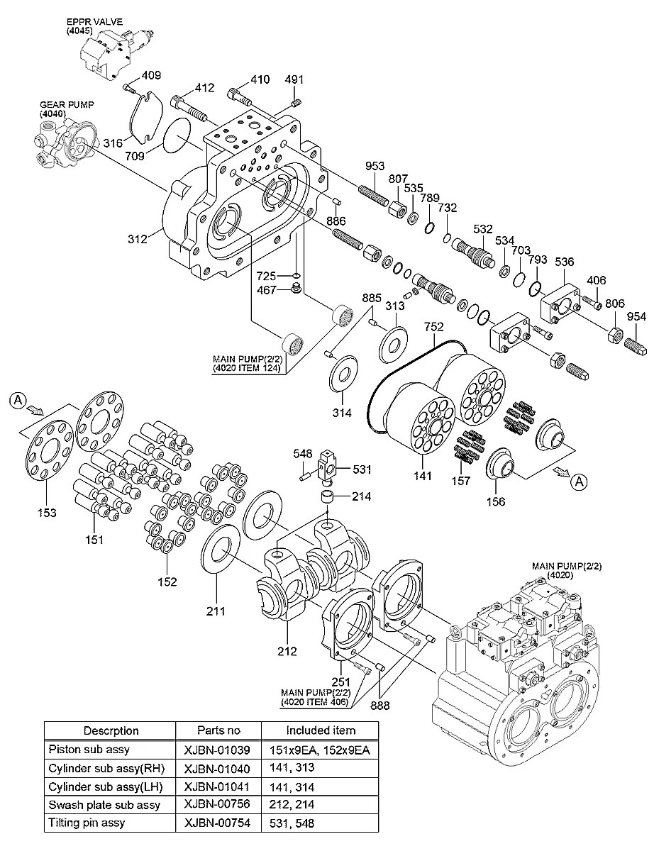 31Q6-15010 Escavadeira de rodas Hyundai R210W-9A