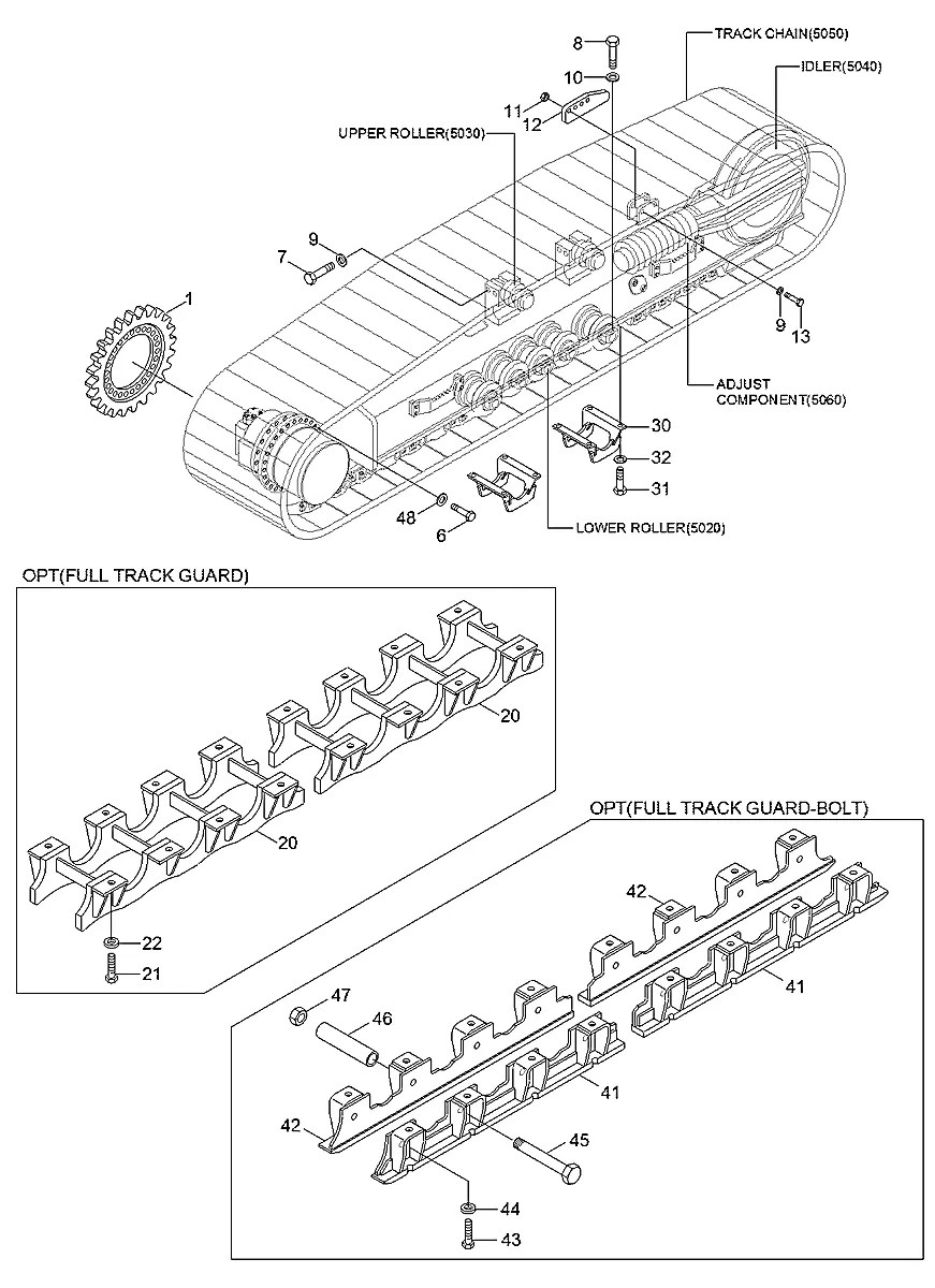 S205-241006 Escavadeira de esteiras Hyundai R390LC-9