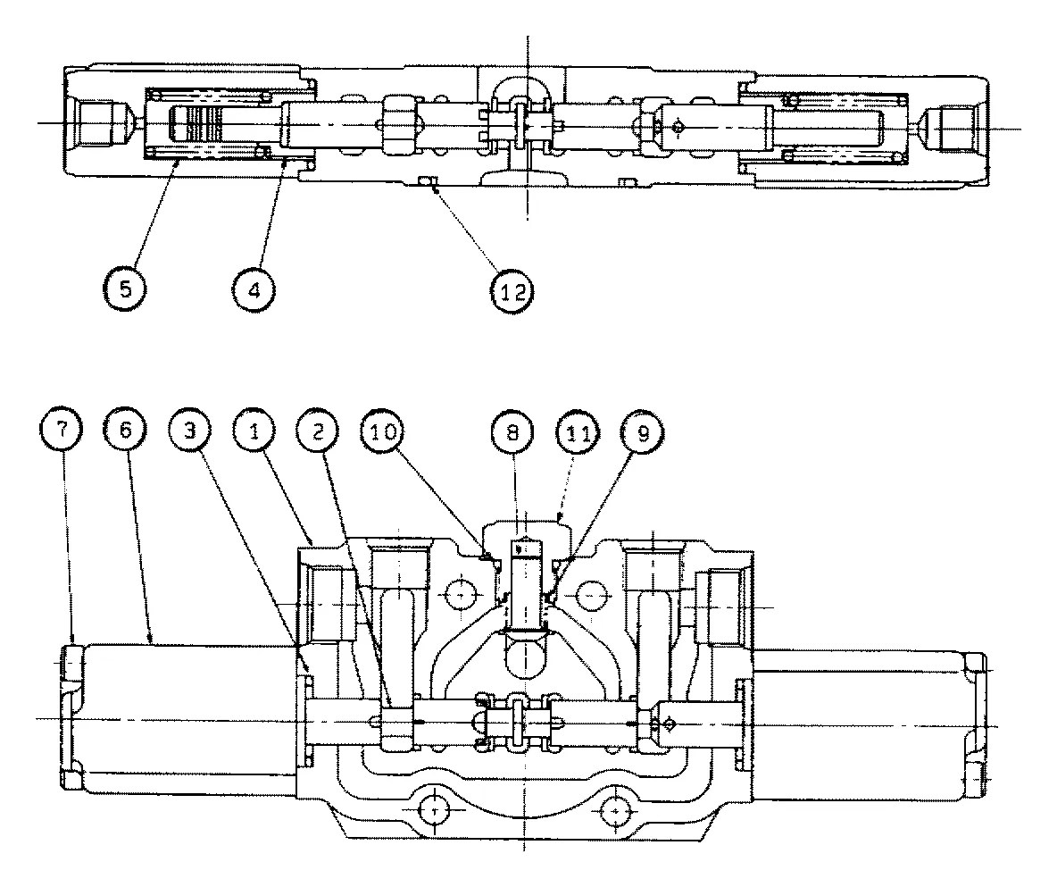 2333-4-207673-0 Escavadeira de esteiras Hyundai R55-3