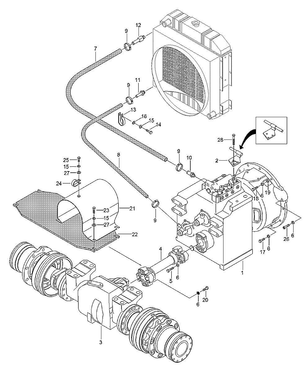 F15230030 Empilhadeira Hyundai HDF50-70A