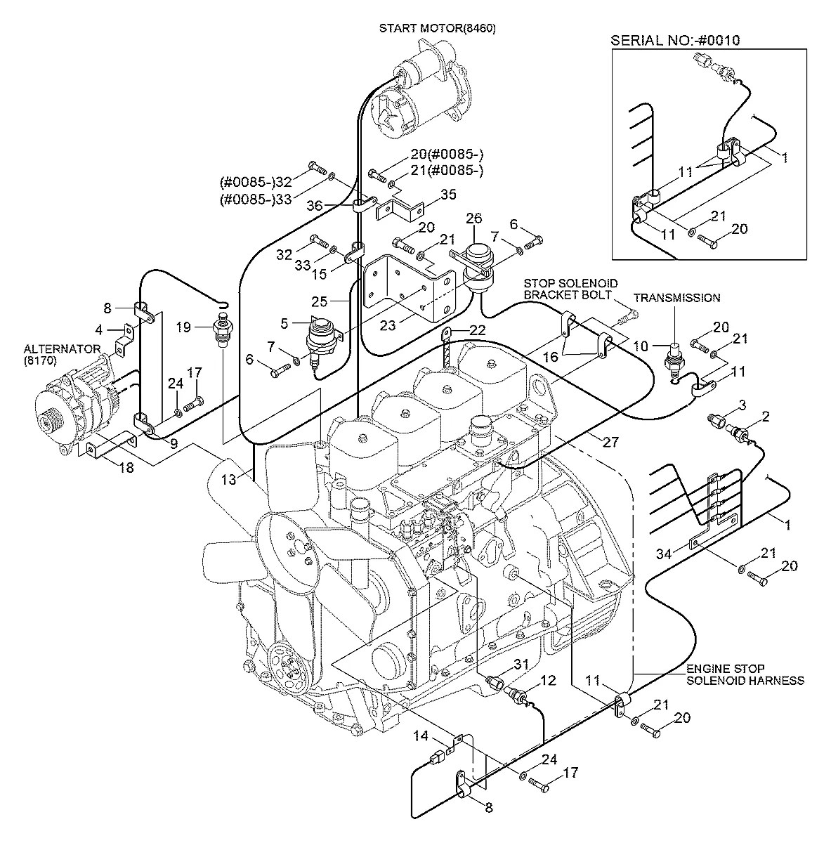 25D1-00450 Trator de esteira Hyundai H70-LGP