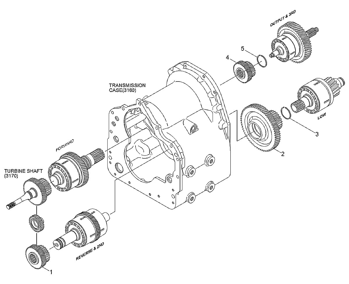 4205115 Trator de esteira Hyundai H80-LGP